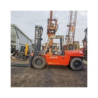 2012 Heli 10Ton Dieselmotor vorkheftruck met 10000kg capaciteit en routine vorklengte
