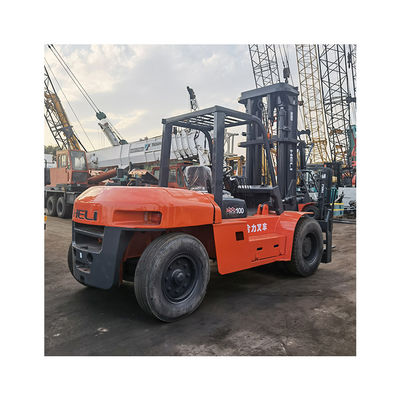 2012 Heli 10Ton Dieselmotor vorkheftruck met 10000kg capaciteit en routine vorklengte