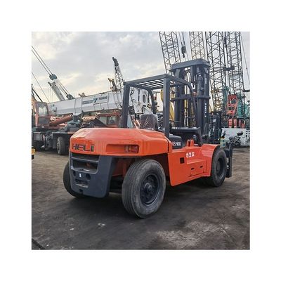 2012 Heli 10Ton Dieselmotor vorkheftruck met 10000kg capaciteit en routine vorklengte