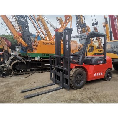 Gebruikt LONGHUA HELI50 5 t 3000lb cpqd30 Vork Lengte routine Indoor Dual Fuel Gasoline Gas Engine