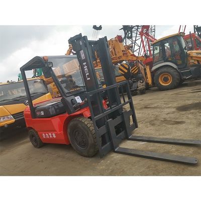 Gebruikt LONGHUA HELI50 5 t 3000lb cpqd30 Vork Lengte routine Indoor Dual Fuel Gasoline Gas Engine