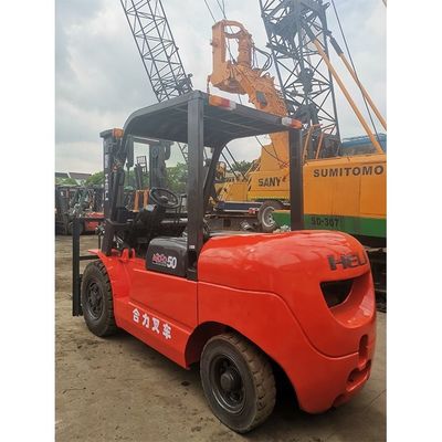 Gebruikt LONGHUA HELI50 5 t 3000lb cpqd30 Vork Lengte routine Indoor Dual Fuel Gasoline Gas Engine