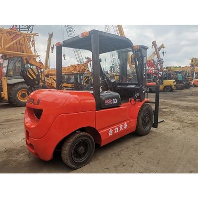 Gebruikt LONGHUA HELI50 5 t 3000lb cpqd30 Vork Lengte routine Indoor Dual Fuel Gasoline Gas Engine
