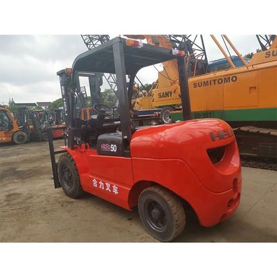 Gebruikt LONGHUA HELI50 5 t 3000lb cpqd30 Vork Lengte routine Indoor Dual Fuel Gasoline Gas Engine