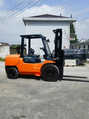 Krachtige dieselmotor 5 ton Toyota vorklift Gebruikte 3 ton 3,5 ton vorklift