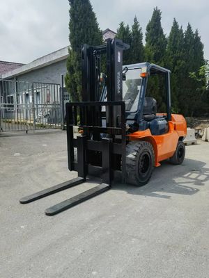 Krachtige dieselmotor 5 ton Toyota vorklift Gebruikte 3 ton 3,5 ton vorklift