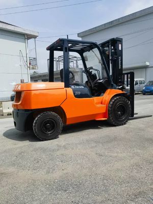 Krachtige dieselmotor 5 ton Toyota vorklift Gebruikte 3 ton 3,5 ton vorklift