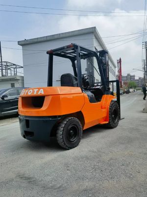 Krachtige dieselmotor 5 ton Toyota vorklift Gebruikte 3 ton 3,5 ton vorklift