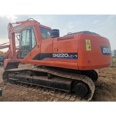 Daewoo 220lc-7 300 420 Gebruikte graafmachine Doosan 220 uit Zuid-Korea met 4m3 Bucket