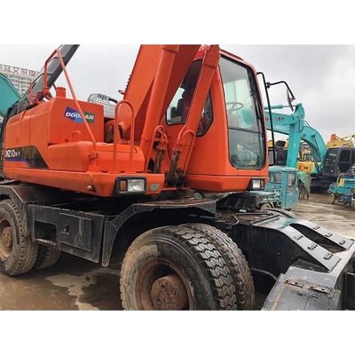 2020 Gebruikte Doosan DH210W-7 graafmachines Wielgraafmachines uit Korea Originele Doosan motor