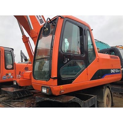 2020 Gebruikte Doosan DH210W-7 graafmachines Wielgraafmachines uit Korea Originele Doosan motor