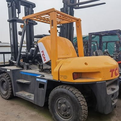 Routine vorklengte Gebruikte FD70 TCM 7T Vorklift 3T 5T 10T 20T Tcm Vorklift Originele Japan