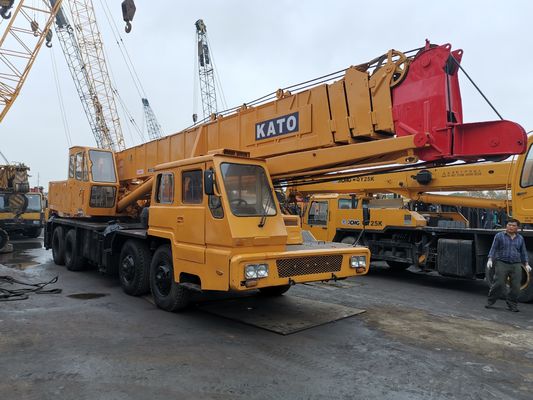 45000 kg Gewicht KATO NK450 45 ton vrachtwagen kraan met originele en uitstekende prestaties