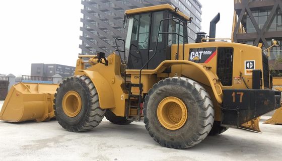 Gute staat CAT 966H Gebruikte wiellader met originele motor en onderhandelbare uren