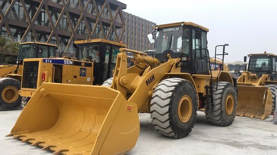 Gute staat CAT 966H Gebruikte wiellader met originele motor en onderhandelbare uren