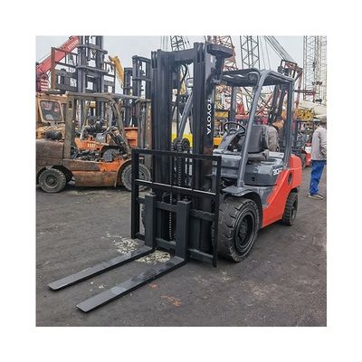 Vervaardiging van dieselforklift van 3,5 ton met pallettruck voor halfheffen en routinematige vorkbreedte