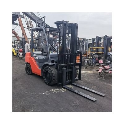 Vervaardiging van dieselforklift van 3,5 ton met pallettruck voor halfheffen en routinematige vorkbreedte