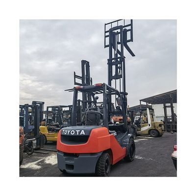 Vervaardiging van dieselforklift van 3,5 ton met pallettruck voor halfheffen en routinematige vorkbreedte