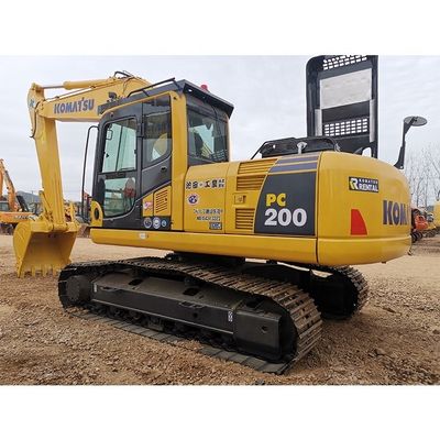 20 ton Gebruikte Komatsu Pc200 graafmachine-tweedehands graafmachine 2001-4000 uur
