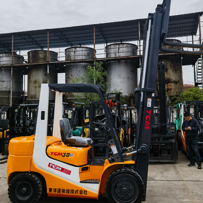 3000 kg Dieselmotor Vorklift 3 Ton in Japan Originele Komatsu TCM Toyota FD30 FD30T6