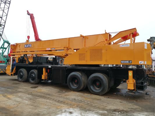 Japan Gebruikte Kato 50 ton kraan NK500 2021 Jaar 50000 KG Gewicht 25 ton mobiele vrachtwagen kraan
