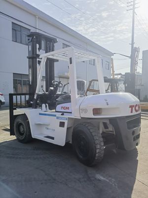 Krachtige 7ton TCM FD70 Vorklift Japan Original Excellent Condition Diesel motor