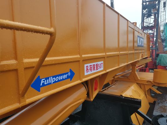 Japan Gebruikte Kato 50 ton kraan NK500 2021 Jaar 50000 KG Gewicht 25 ton mobiele vrachtwagen kraan