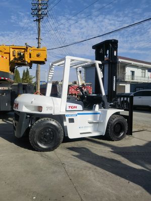 Krachtige 7ton TCM FD70 Vorklift Japan Original Excellent Condition Diesel motor