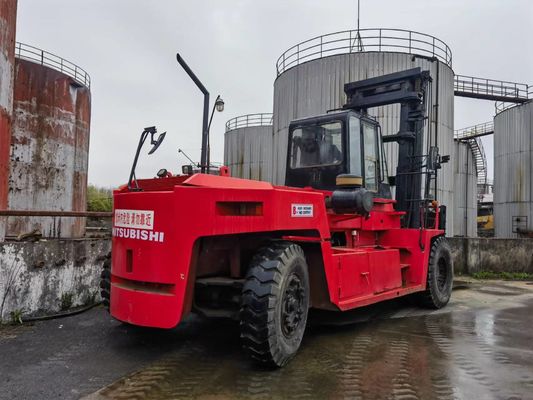 Gebruikte Mitsubishi FD250 25 ton Diesel vorkheftruck Algemene afmetingen 3254*1086*2000