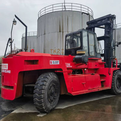 Gebruikte Mitsubishi FD250 25 ton Diesel vorkheftruck Algemene afmetingen 3254*1086*2000