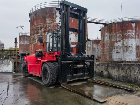 Gebruikte Mitsubishi FD250 25 ton Diesel vorkheftruck Algemene afmetingen 3254*1086*2000