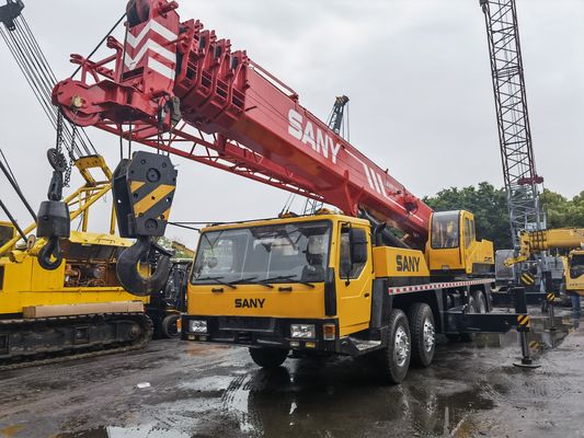 Originele 50 ton Sany QY50 tweedehands vrachtwagen kraan 57m mobiele bouwmachines