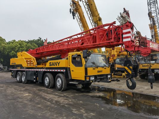 Originele 50 ton Sany QY50 tweedehands vrachtwagen kraan 57m mobiele bouwmachines