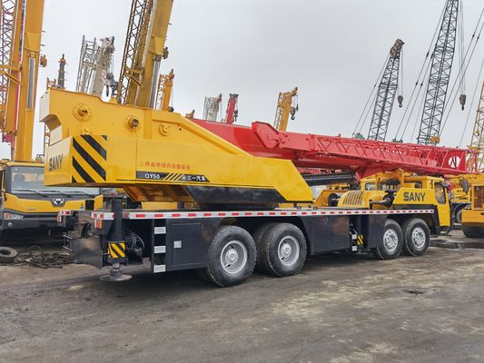 Originele 50 ton Sany QY50 tweedehands vrachtwagen kraan 57m mobiele bouwmachines