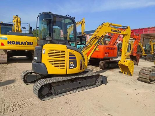 Oorspronkelijke hydraulische klep Gebruikte Komatsu PC220 graafmachine met laag energieverbruik
