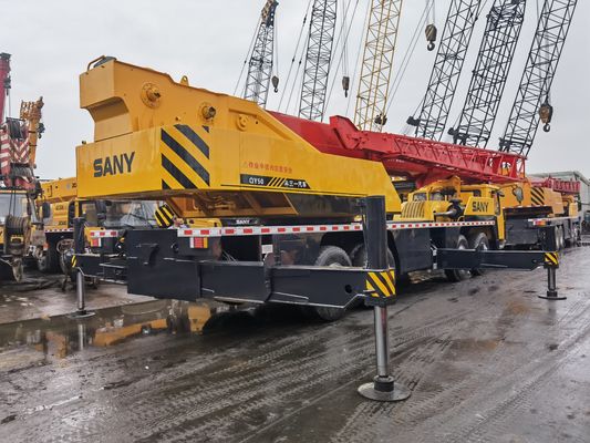 Originele 50 ton Sany QY50 tweedehands vrachtwagen kraan 57m mobiele bouwmachines