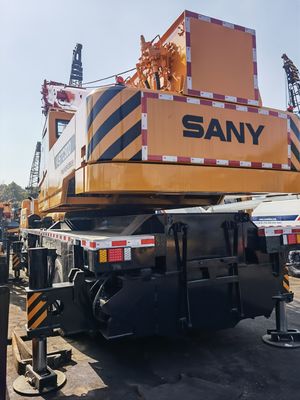 SANY STC800 80 ton mobiele auto kraan Gebruikte bouwmachine Alle terreinen mobiele kraan