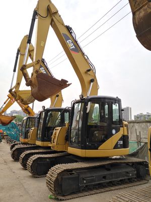 13TON tweedehands Caterpillar 313D Digger Gebruikte Cat 312D 313D Crawler Excavator in Shanghai