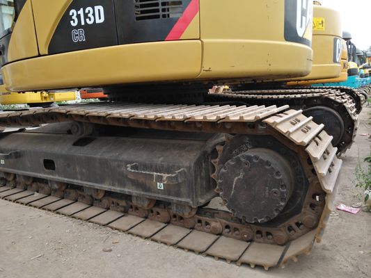 13TON tweedehands Caterpillar 313D Digger Gebruikte Cat 312D 313D Crawler Excavator in Shanghai