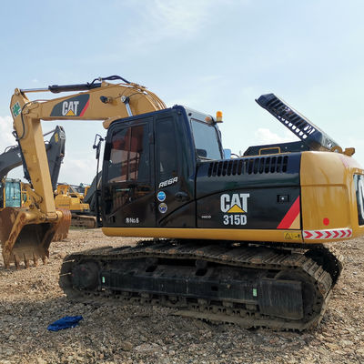 2001-4000 Werktijden CAT 315D Middelgrote graafmachine 15 ton Gebruikte graafmachine met kruiper