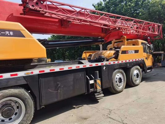 Goedkope SANY 75 ton STC750 gebruikte hydraulische mobiele vrachtwagenkraan met originele motor