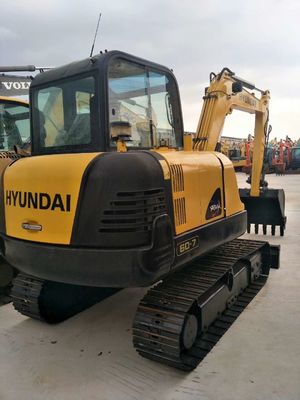Hyundai 60-7 Crawler Graafmachine Gebruikte bouwmachines met lage werktijden