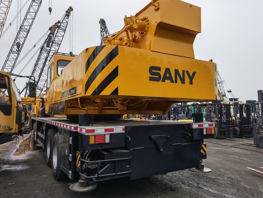 Perfecte vrachtwagenkraan met een hefvermogen van 50 ton met originele hydraulische pomp en cilinder