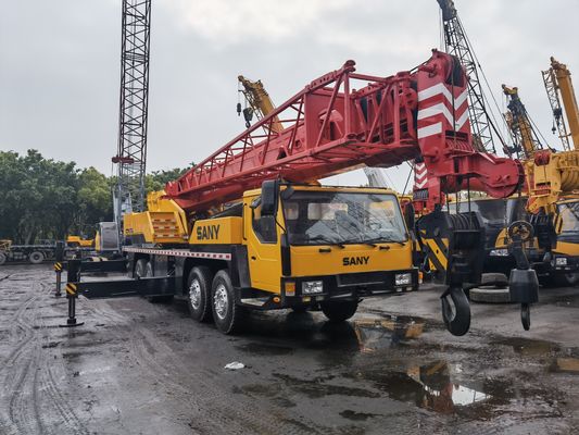 50 ton gebruikte vrachtwagen kraan Sany Stc500 tweedehands hydraulische mobiele kraan tegen betaalbare prijs