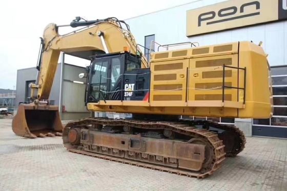 74000 KG CAT 374F Aardeverplaatsende graafmachine Gebruikte graafmachine voor bouwwerkzaamheden