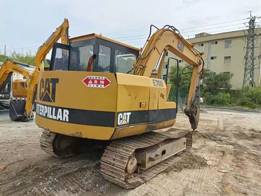 Gebruikte CAT E70B graafmachine 7TON bedrijfsgewicht in Shanghai Geschikt voor elk terrein
