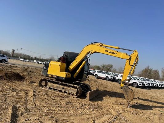 Goed gebruikte Hyundai 80 Crawler graafmachine met originele hydraulische cilinder