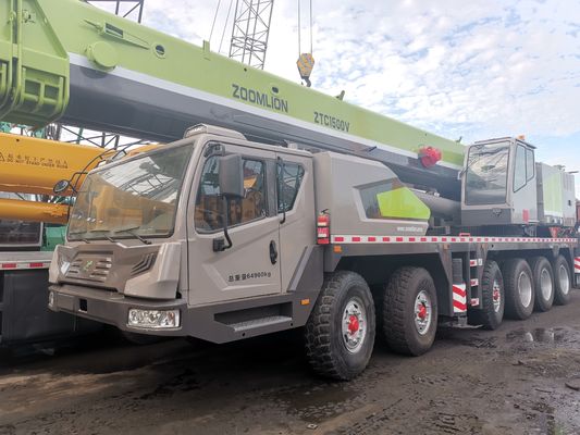 ZTC1500V QY150V 150 ton Zoomlion Gebruikte mobiele kraan met 2001-4000 werkuren
