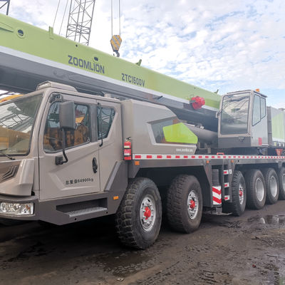 Gemaakt ZTC1500 150 ton zware aanhangwagen telescopische vrachtwagen kraan met max. hefhoogte 42m