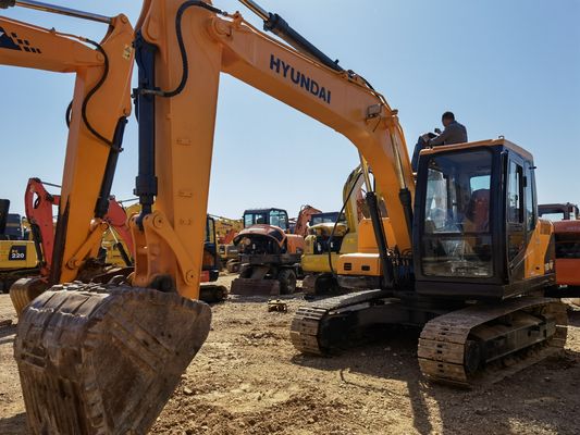 Gebruikte graafmachine Hyundai 110 11TON Crawler Graafmachine in goede staat Originele hydraulische pomp